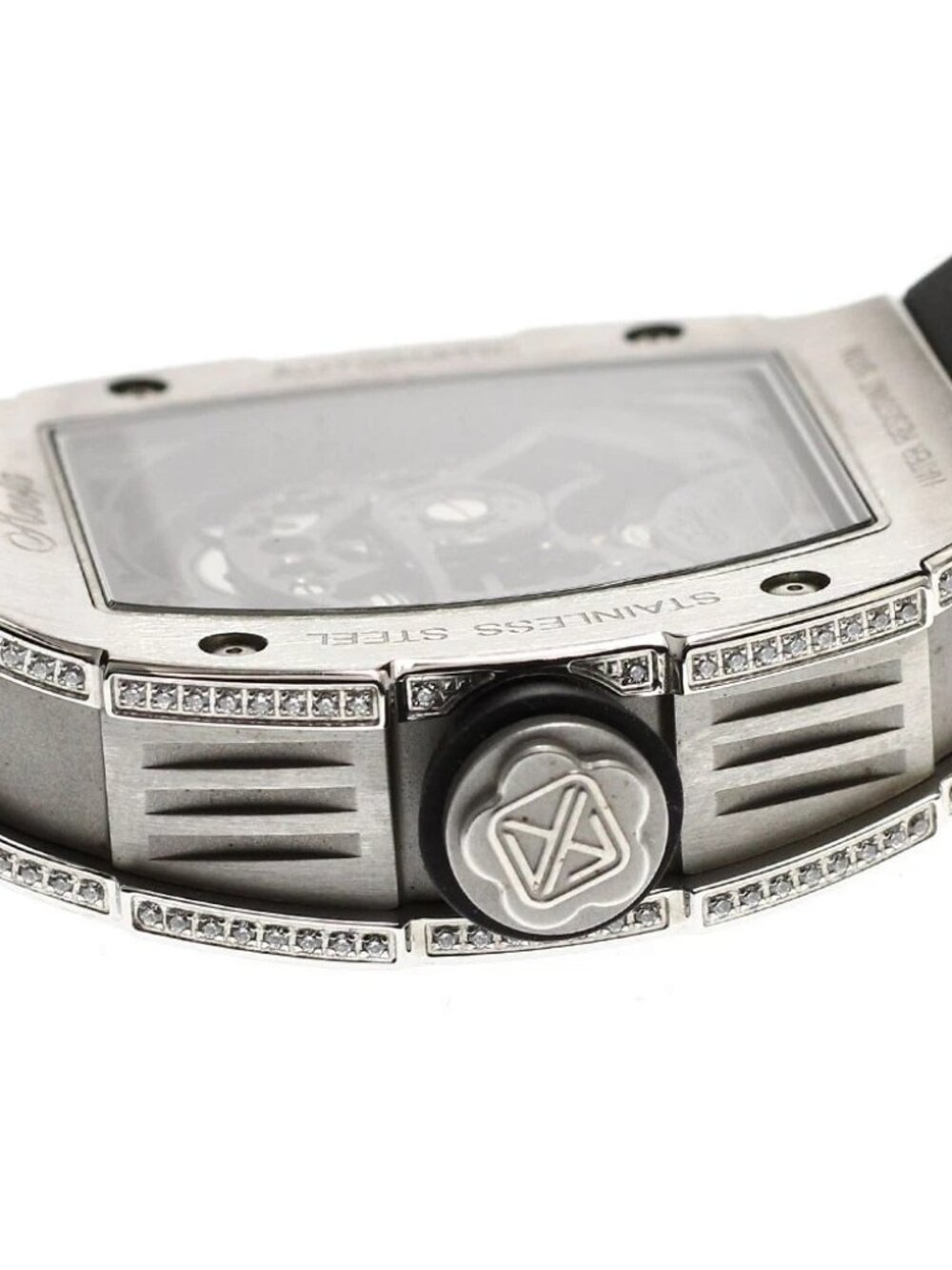 HAOFA mechanical 1907L Diamond Bezel skeleton Dial Automatic Men's Watch_918831 - Picture 4 of 6